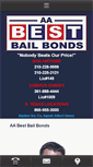 Mobile Screenshot of aabestbailbondssa.com